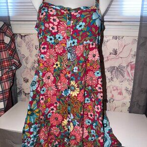 NATURAL LIFE Floral Multicolor Dress - NEW